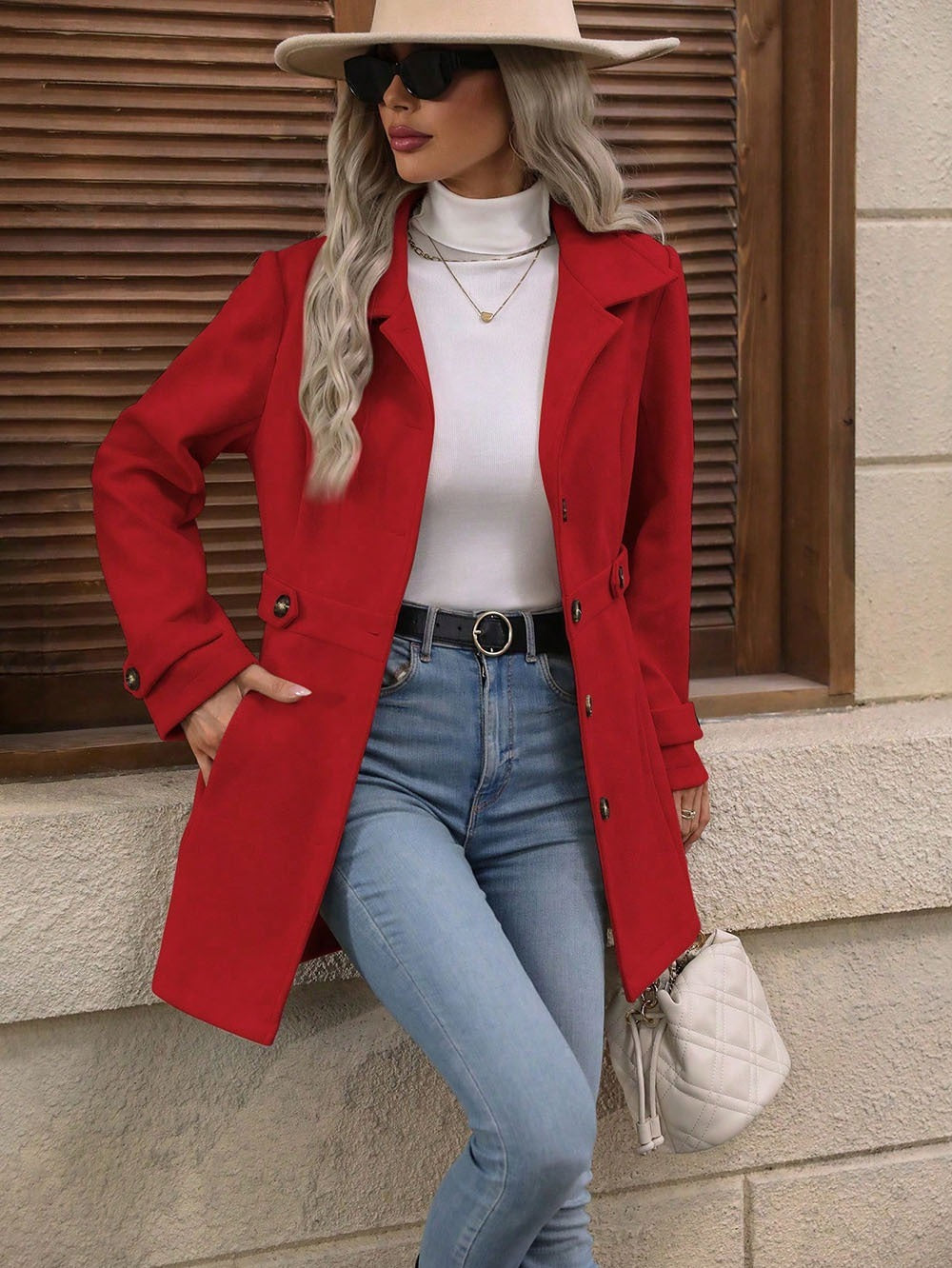 GINEVRA - cappotto monopetto