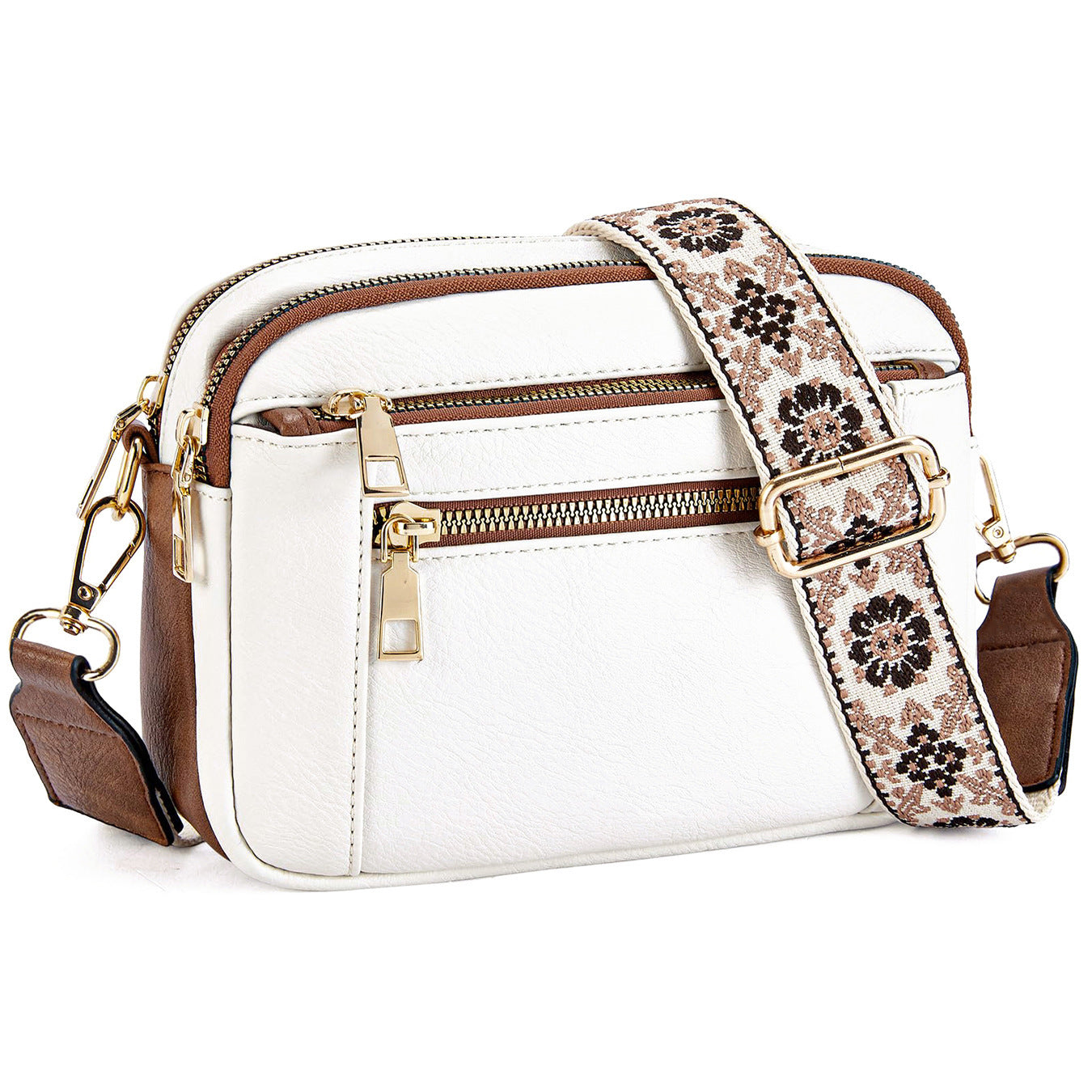 MIA - tracolla tripla zip