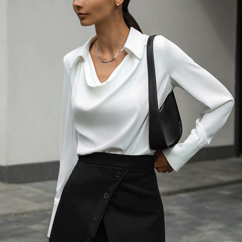 CHIC - blusa effetto seta