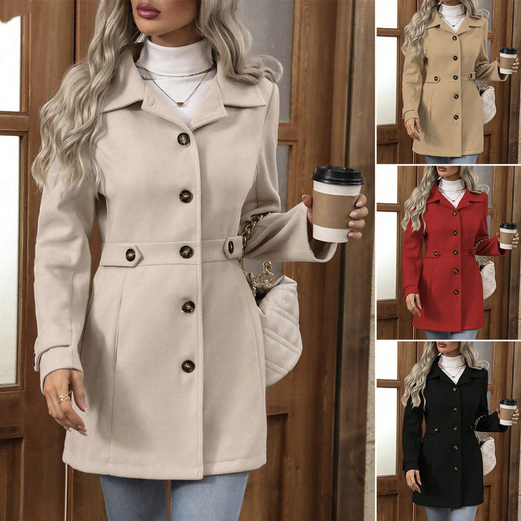 GINEVRA - cappotto monopetto