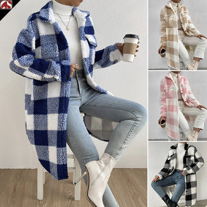 ELENA - Cappotto Plaid