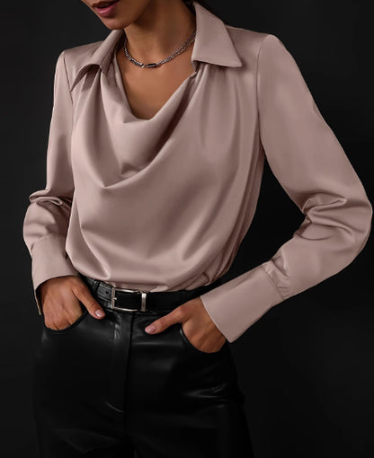 CHIC - blusa effetto seta