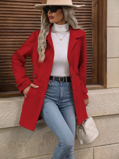 GINEVRA - cappotto monopetto