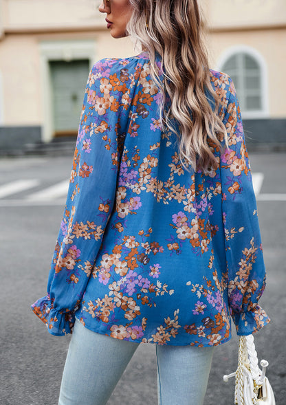 BLUMEN - blusa scollo a V