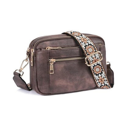 MIA - tracolla tripla zip