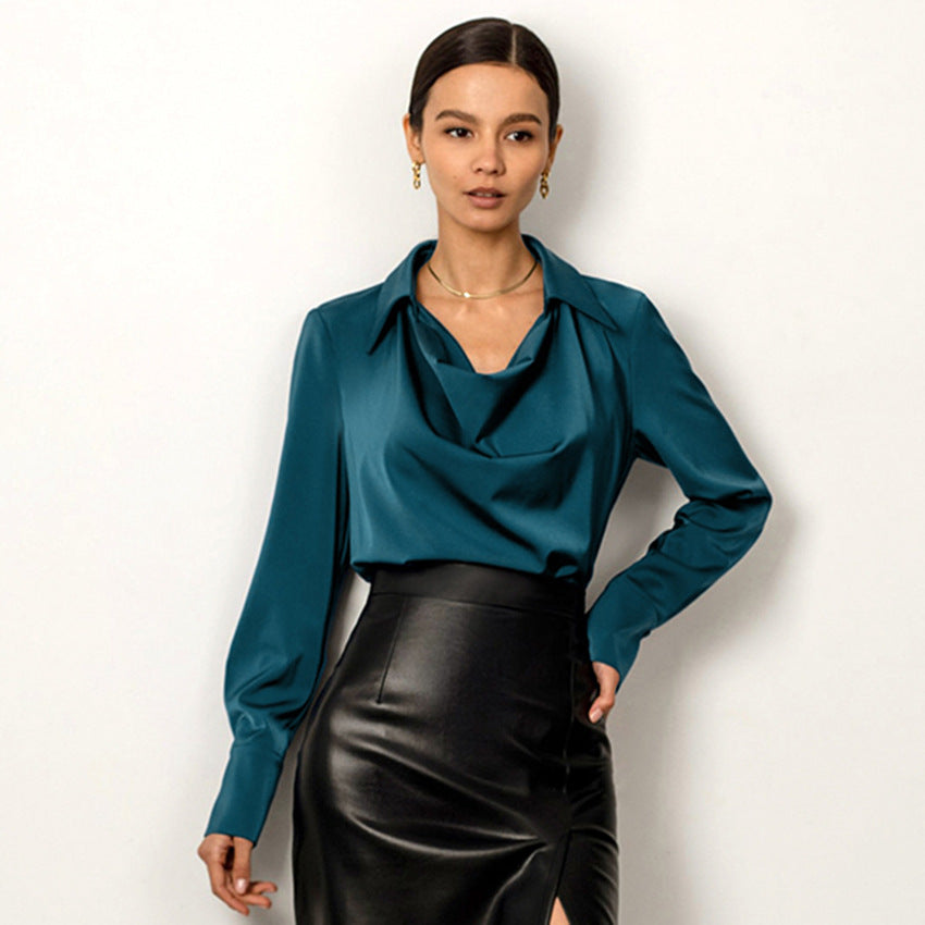 CHIC - blusa effetto seta