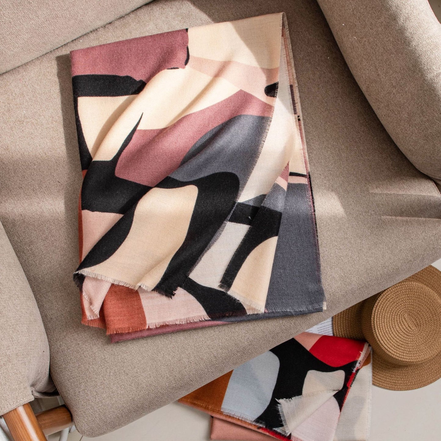 ELETTRA - sciarpa color-block