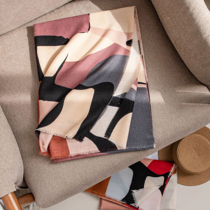 ELETTRA - sciarpa color-block