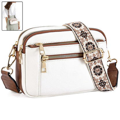 MIA - tracolla tripla zip