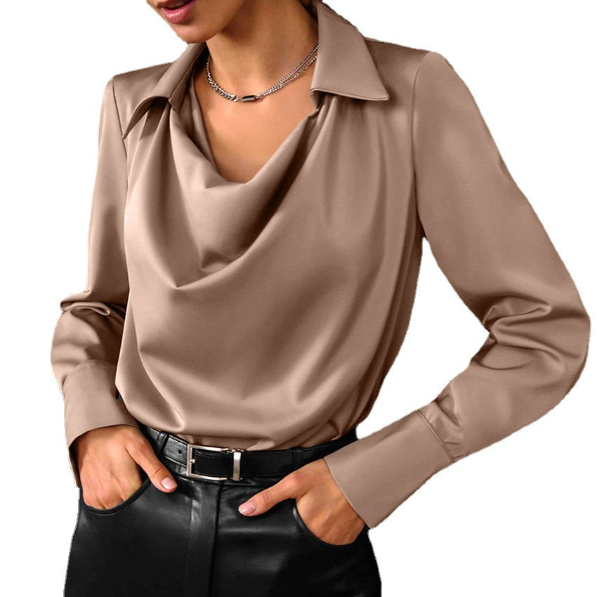 CHIC - blusa effetto seta