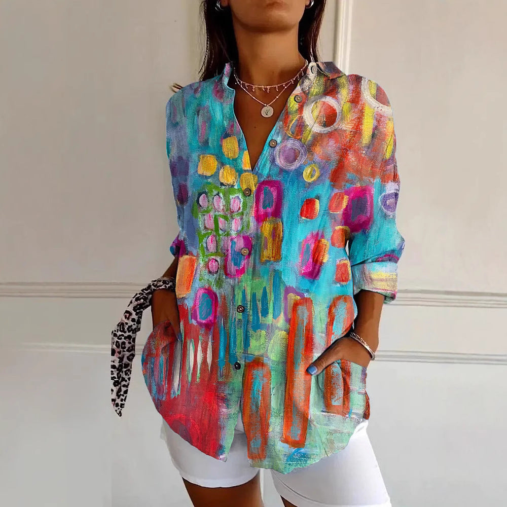 MULTICOLOR - camicia streetwear