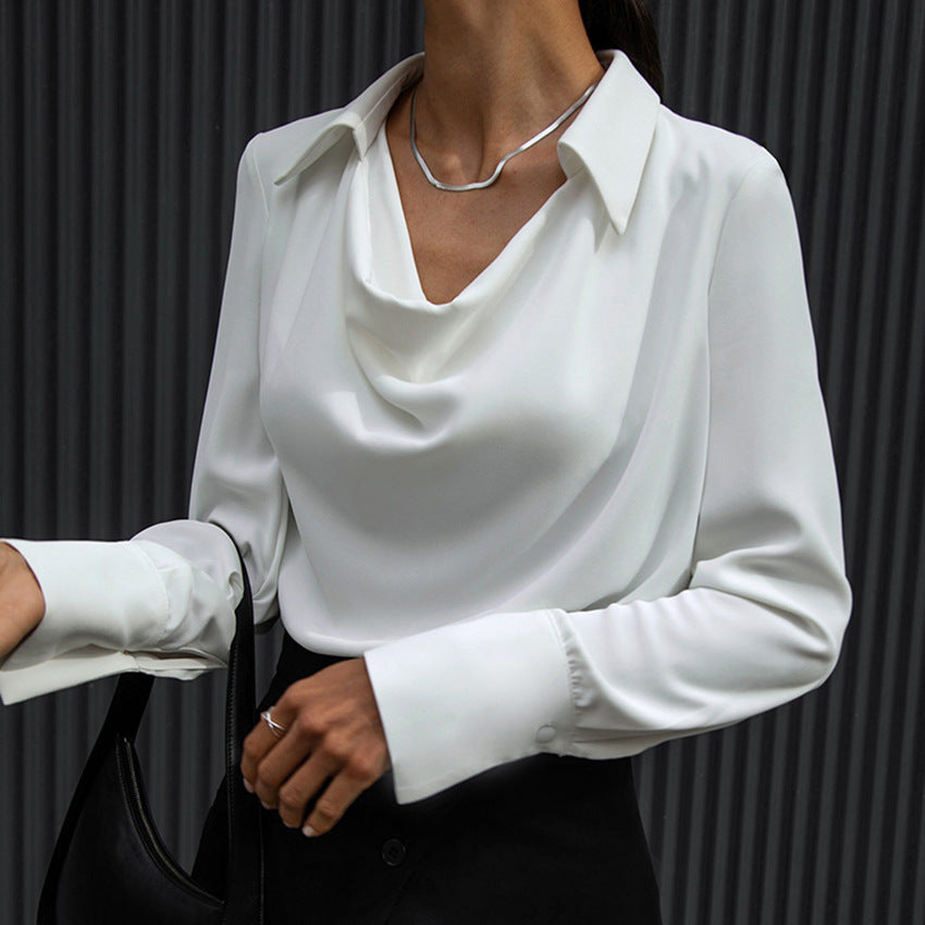CHIC - blusa effetto seta