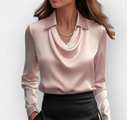 CHIC - blusa effetto seta