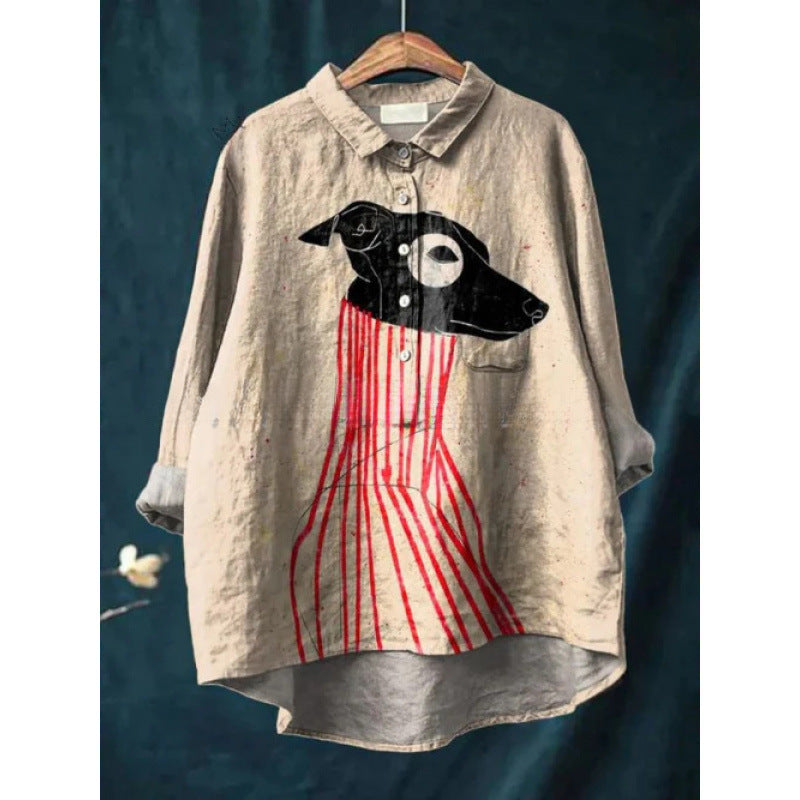 ANIMALIER - camicia stampata