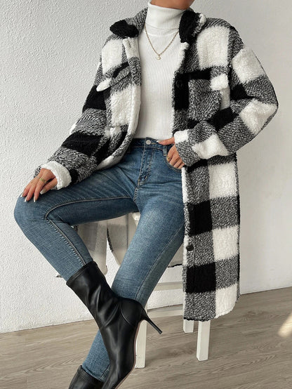 ELENA - Cappotto Plaid