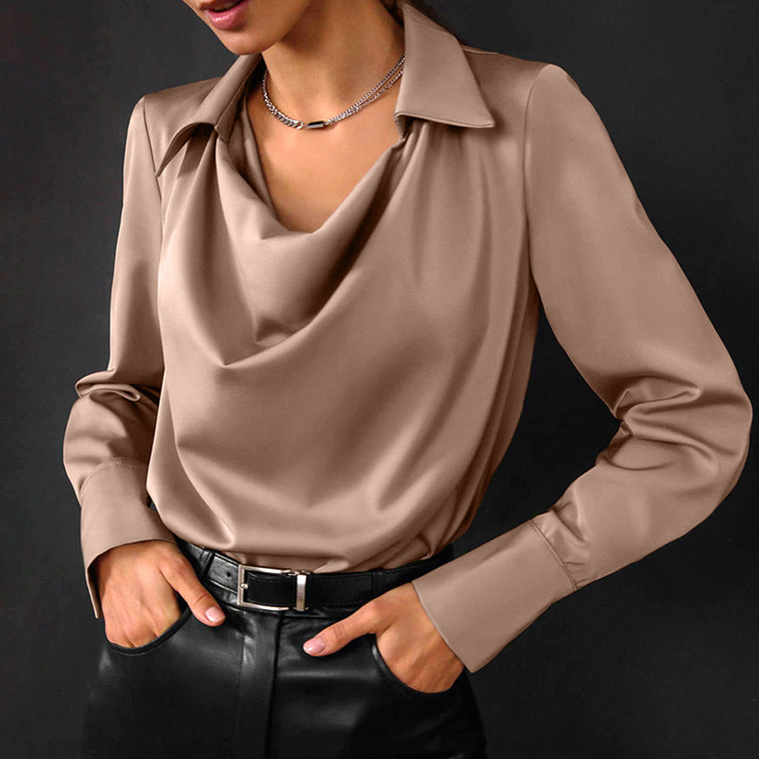 CHIC - blusa effetto seta