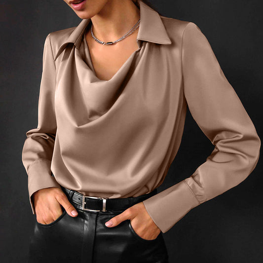 CHIC - blusa effetto seta