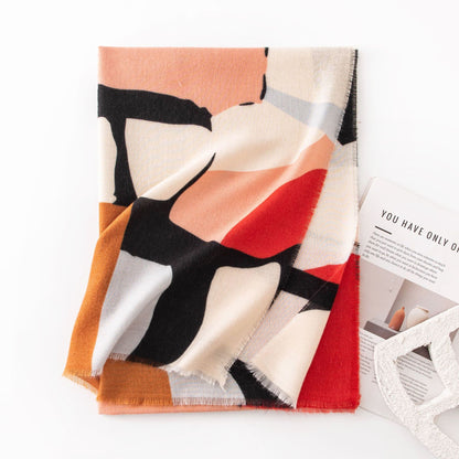 ELETTRA - sciarpa color-block