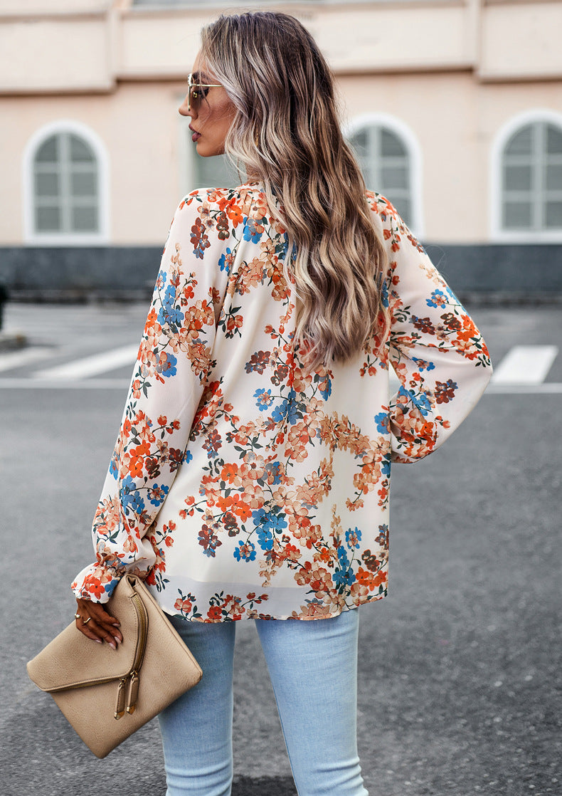 BLUMEN - blusa scollo a V